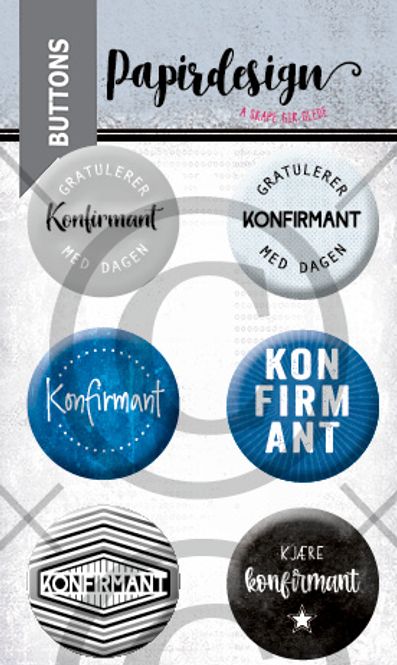 Hovedbilde Konfirmant 8 (6 buttons)