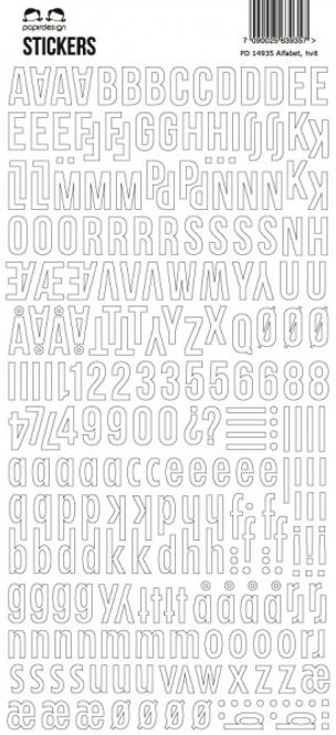 Hovedbilde Stickers white (6)
