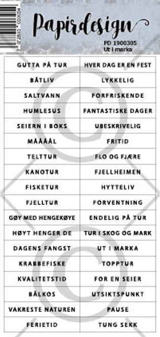 Hovedbilde PD 1900305	Ut i marka ( 6 ...