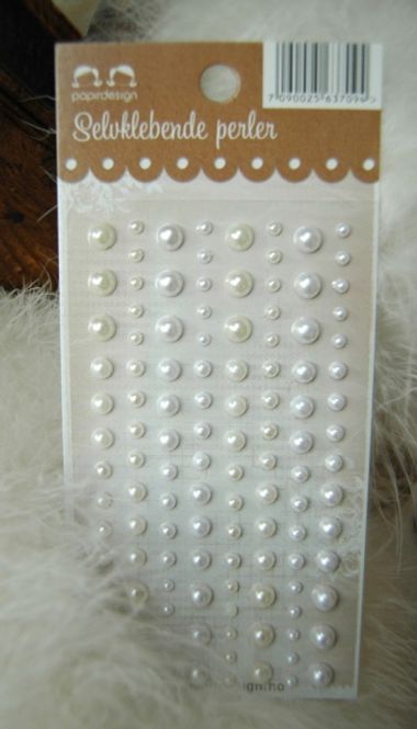 Hovedbilde Perler, hvit (6)