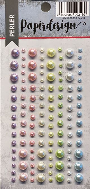 Hovedbilde Perler pastell miks ( 6 stk )