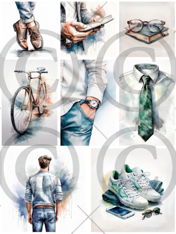 Herremann (25 ark i pakken)