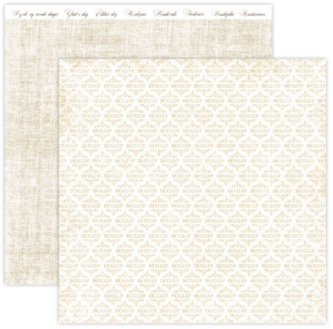 Hovedbilde PD 15023 Bryllupsfest, beige ...