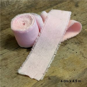 Hovedbilde B&aring;nd, lys rosa ( 6 ruller )