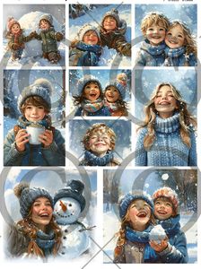 Hovedbilde Vinterbarn (25 motivark)