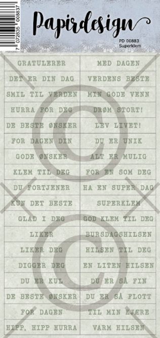 Hovedbilde Superklem (6 klistremerker)