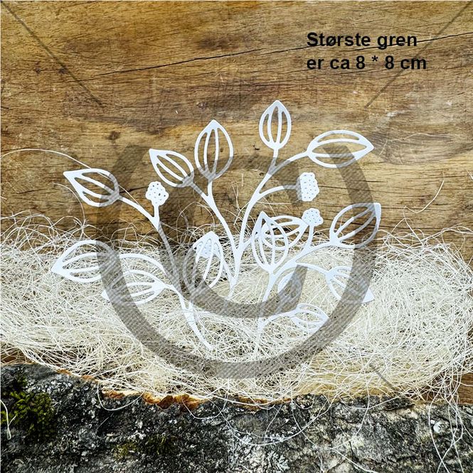 Hovedbilde Blad 8 (6 dies i pakken)